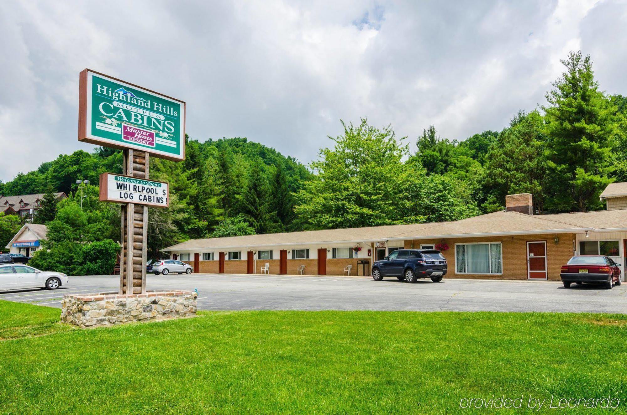 Highland Hills Motel & Cabins Boone Exterior foto