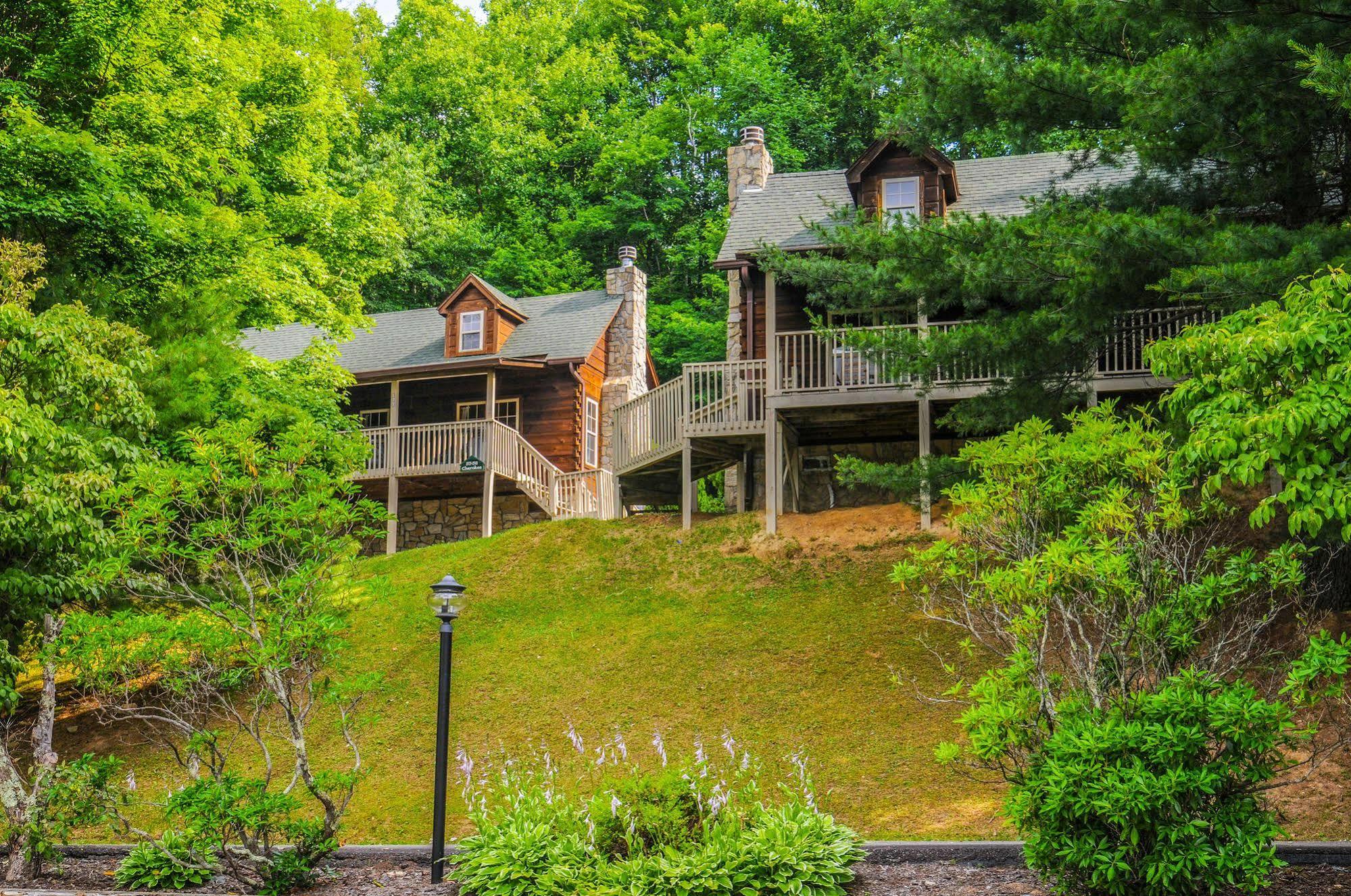 Highland Hills Motel & Cabins Boone Exterior foto